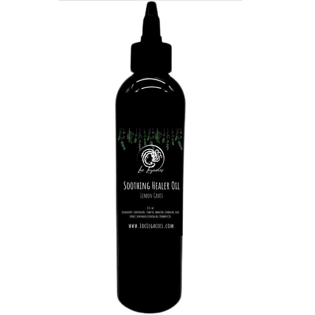 Soothing Healer Oil 8 oz Lemon Grass or Lavender Mint